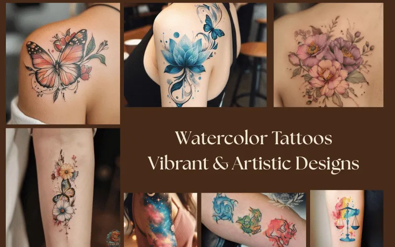Read more about the article Watercolor Tattoos: Vibrant & Artistic Designs