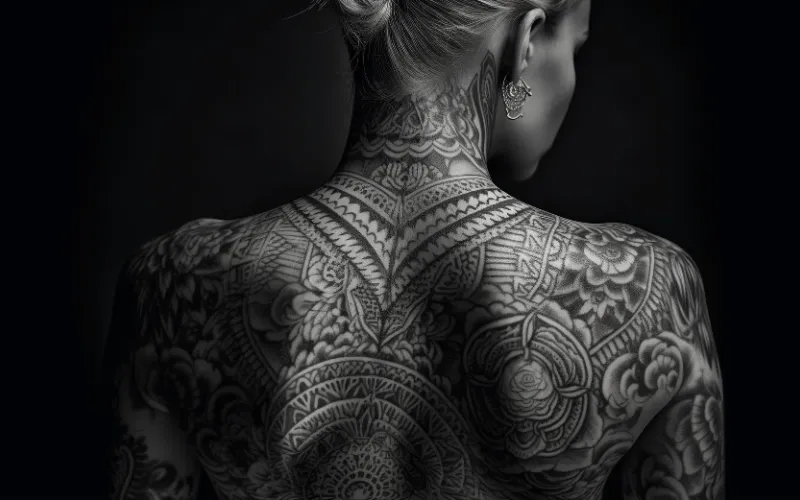 Read more about the article Delicate Spine Tattoos: Elegant & Feminine Back Designs