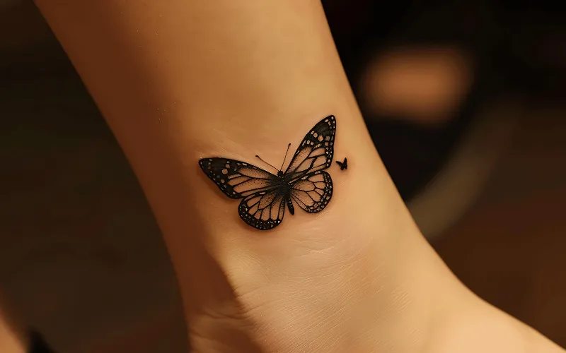 Read more about the article Small Butterfly Tattoos: Dainty & Symbolic Placement Ideas