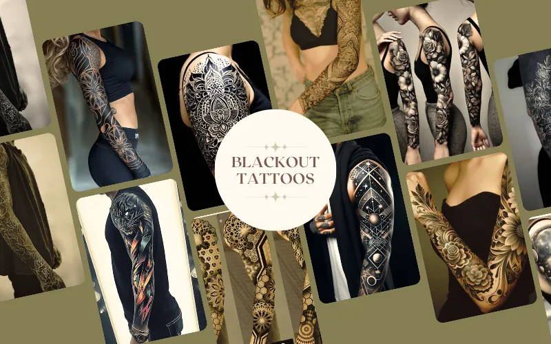 Read more about the article Blackout Tattoos: Dramatic & Striking Ink Trends