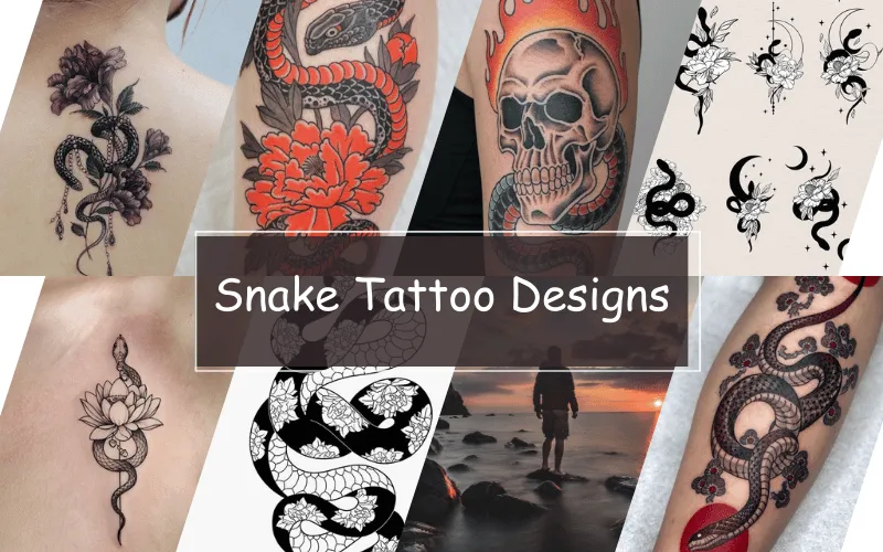 Read more about the article Snake Tattoo Designs: Rebirth & Transformation Symbolism