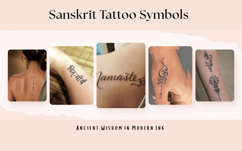 Read more about the article Sanskrit Tattoo Symbols: Ancient Wisdom in Modern Ink
